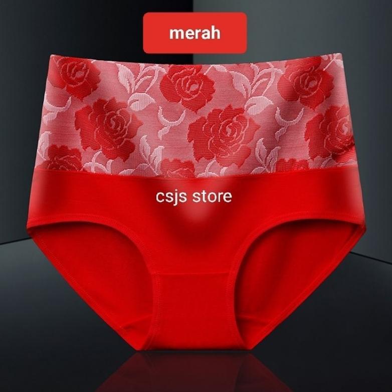 Celana dalam wanita super jumbo 70 kg - 110 kg 5XL CD import premium