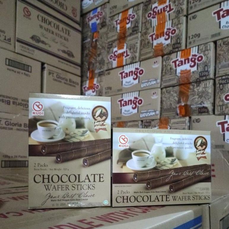 kugi wafer stick 100 gram 1 dus isi 24 pcs
