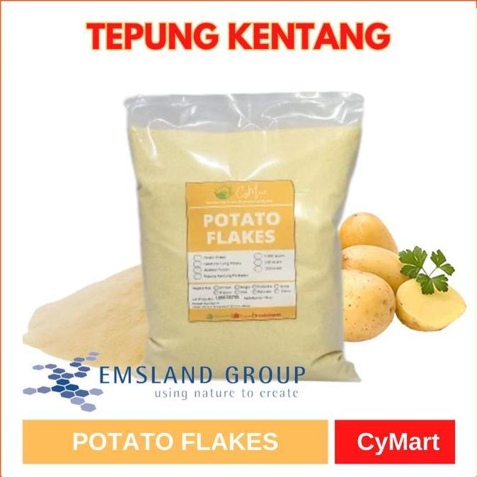 Terbaik Emsland Group Tepung Kentang Potato Flakes Emsland Jerman 1000 Gram Solusi Cepat Hemat Dan S