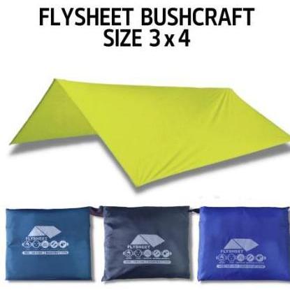 Eiger - Sja Waterproof Bushcraft Terpal Atap Outdoor Outer Tarptent Flysheet