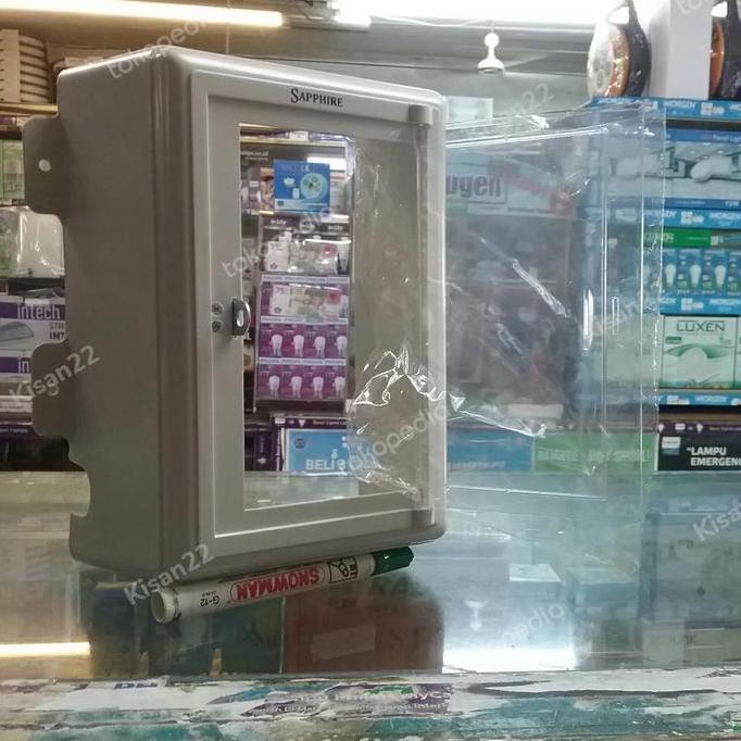 tutup kwh meter token /box meteran listrik token