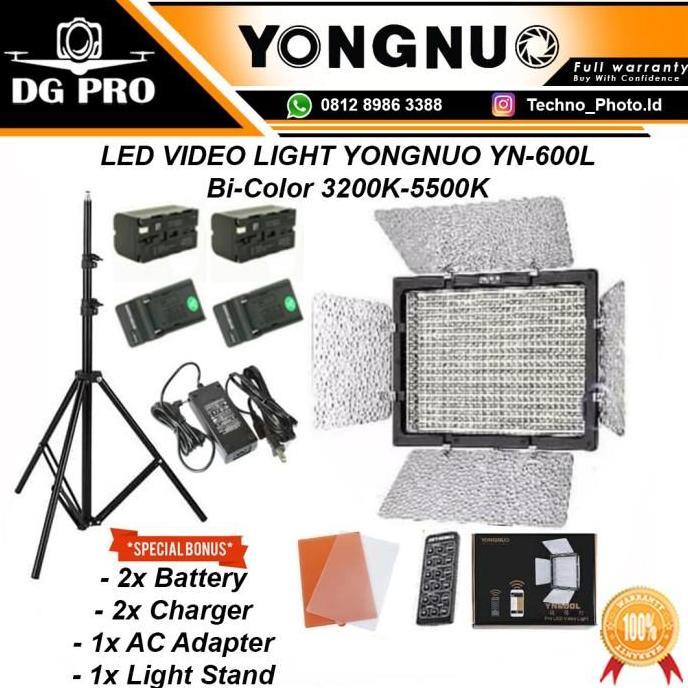 LED YONGNUO YN600L - LIGHTING YONGNUO 600L