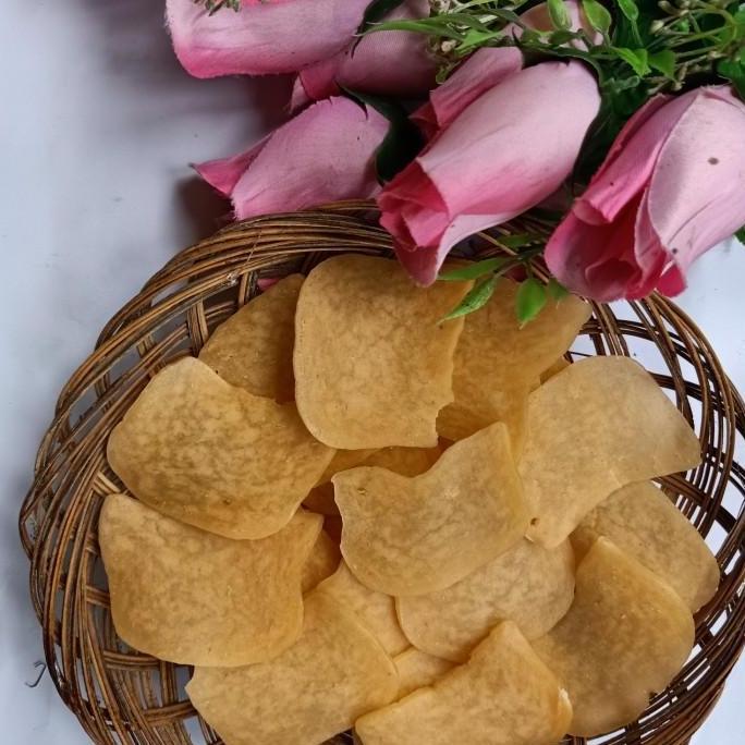 Kerupuk udang mentah cap bintang kemasan 500 gram