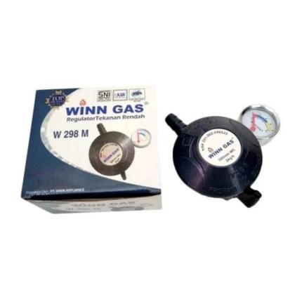 NEW Regulator Winggas W298M Meter Termurah Anti Bocor