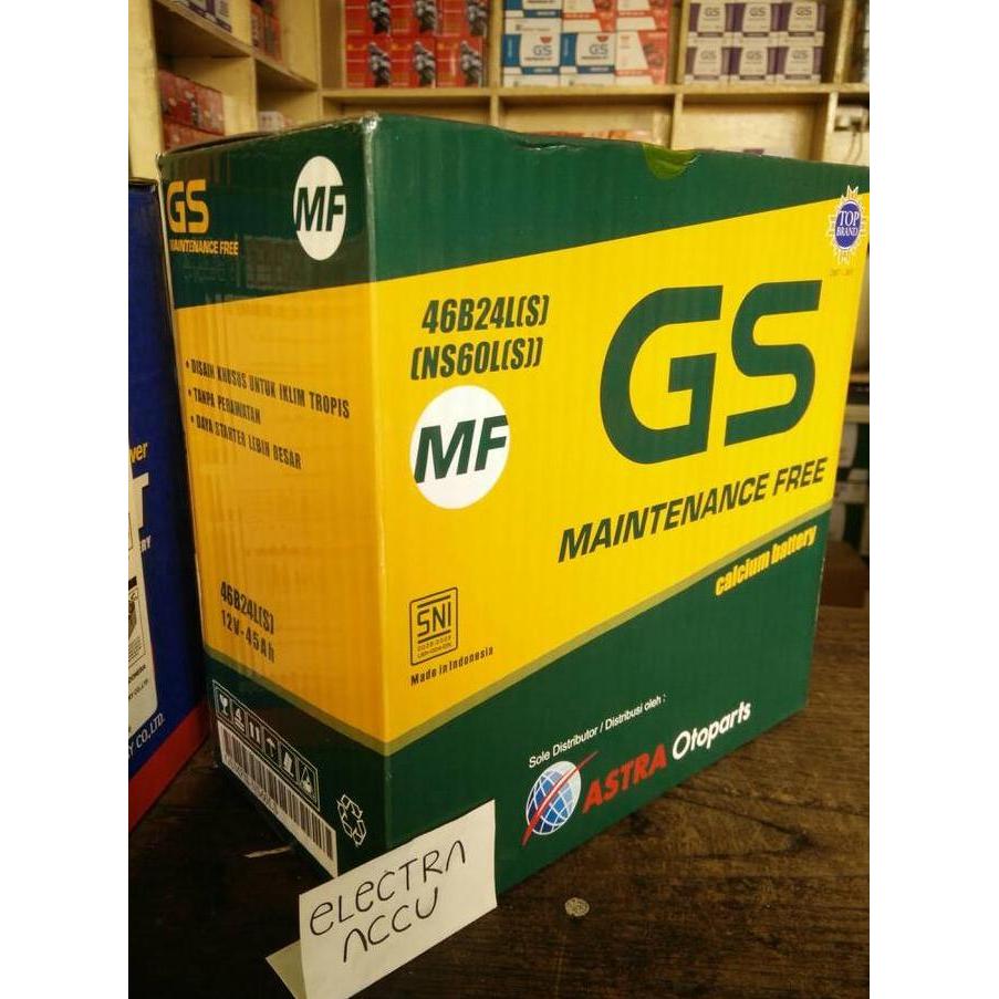 BONUS - Aki Mobil Honda CRV GS astra MF NS60LS Aki Kering