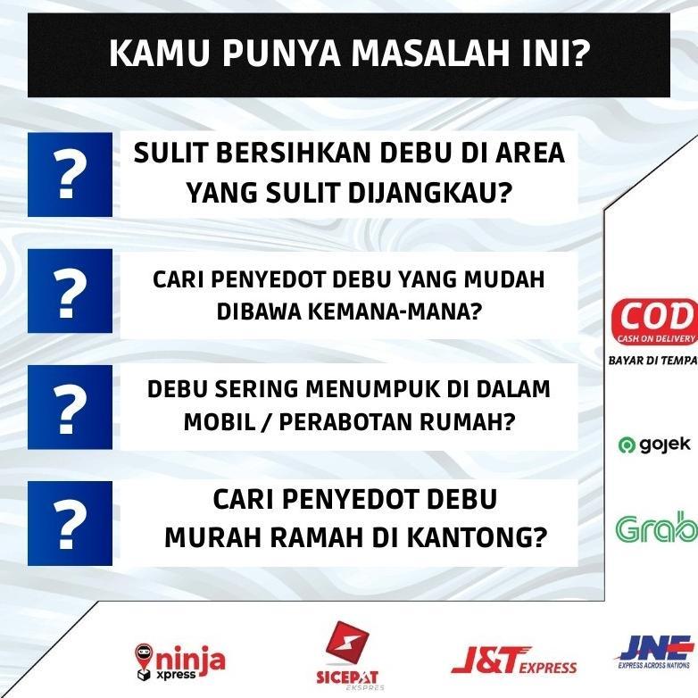 TERBARU Vacuum Vacum Vakuum Vakum Jet Cleaner Wireless Portable Mini 2in1 Alat Sedot Hisap Penyedot 