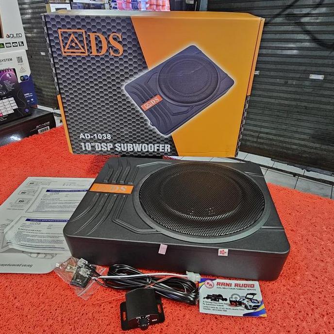BONUS - Subwoofer Kolong Aktif ADS AD-1038 Subwoofer 10 in