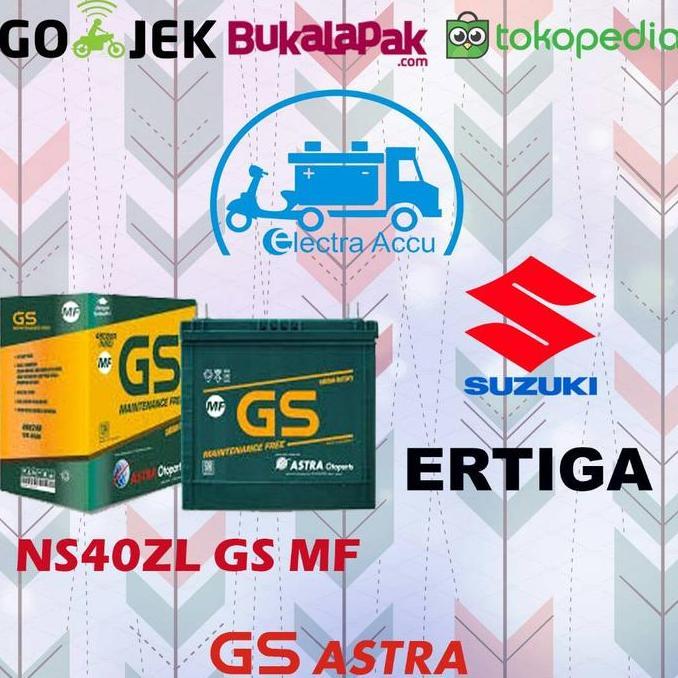 TERBARU - Aki Mobil Suzuki Ertiga GS astra NS40ZL Aki Kering