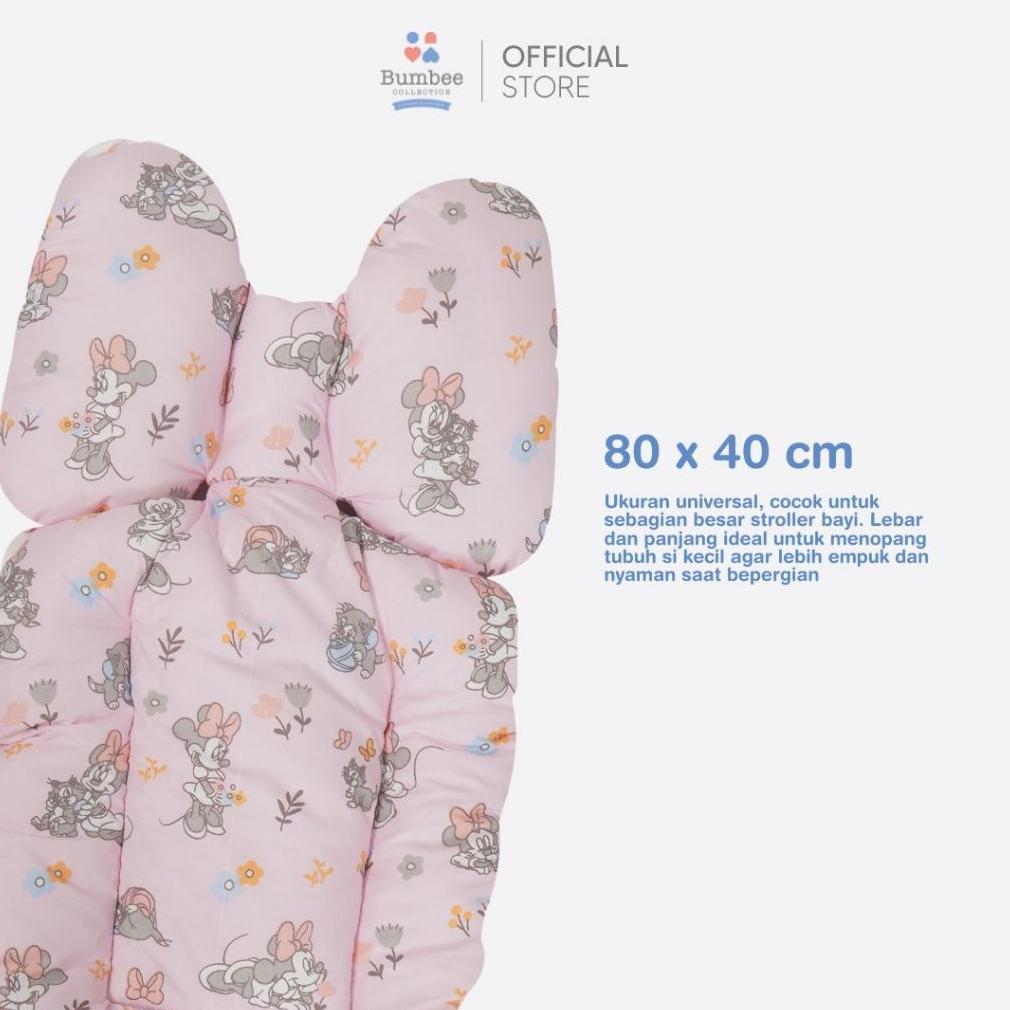 NEW Bumbee Collection - Elephant Stroller Pad Alas Stroller Bayi 3 in 1