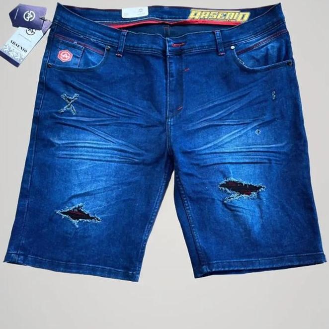 Celana Pendek Strit Celana Pendek Strit Pria Santai Sobek