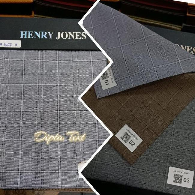 Mewah Kain Jas Mewah Kain Jas Celana 50 Cm Blazer Wool Kotak /