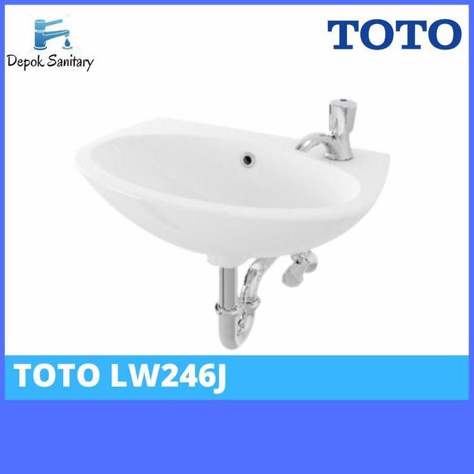wastafel toto lw246j paket komplit/ washtafel toto/ wastafel toto terlaris