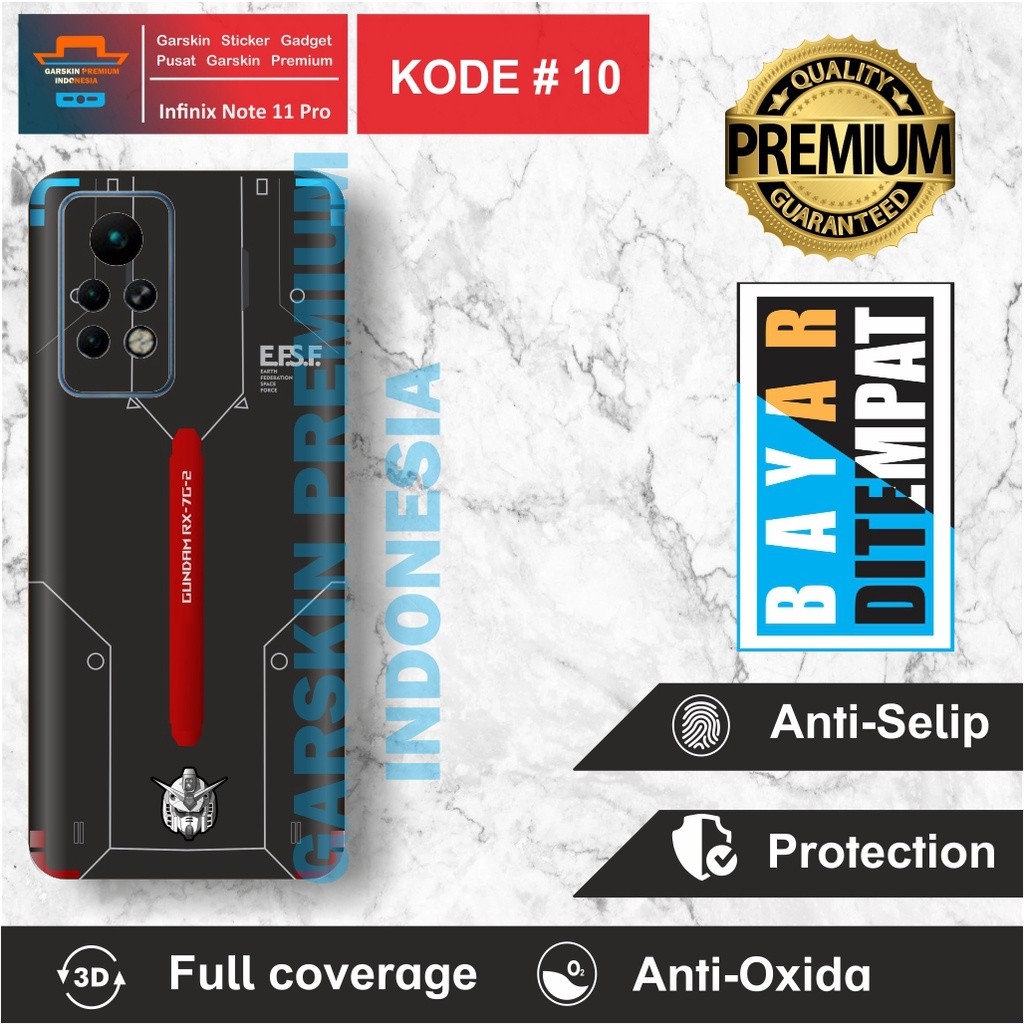 Garskin Case Infinix Note 11 Pro Custom Bisa COD 2Pcs
