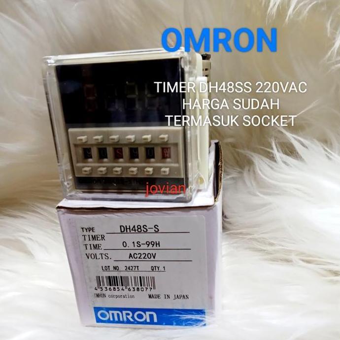 timer omron dh48s-s 220vac