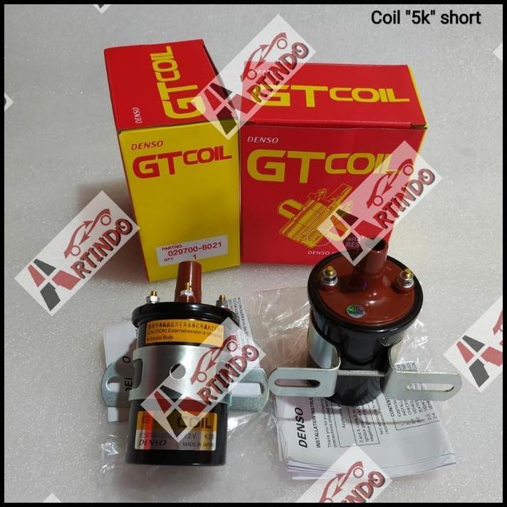 DISKON COIL PENDEK KIJANG 5K GRAND 7K KAPSUL KOIL BOTOL KIJANG 12V DENSO GT 