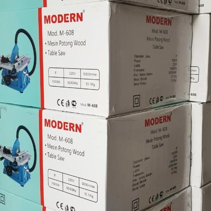 =+=+=+] Mesin Table Saw MODERN M 608 / Table Saw M608 Mesin Potong