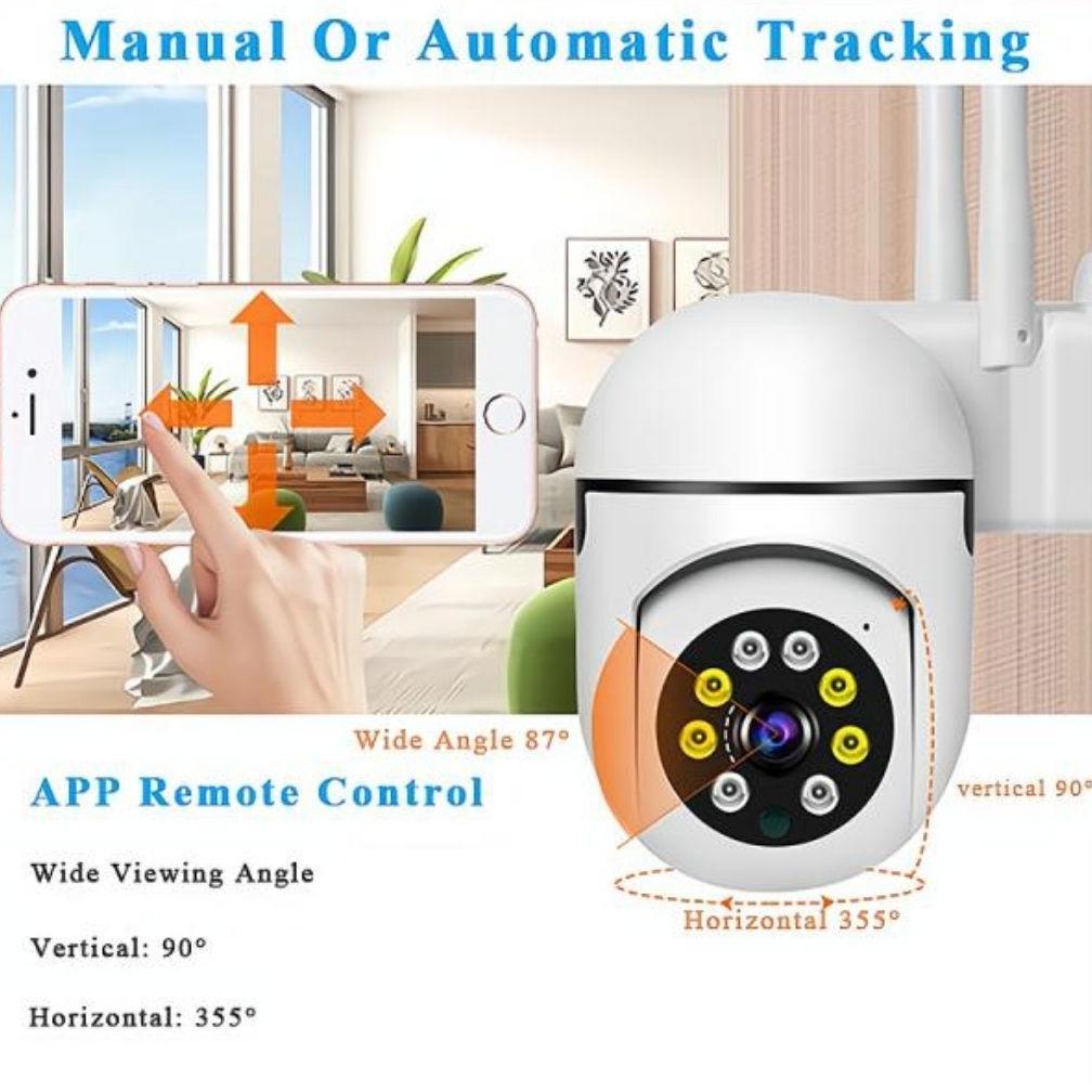 Promo Ip Mini Ptz V380 Pro Wireless 360 Jarak Jauh Lewat Hp Cctv Alarm Two Way Audio Kamera Lampu Cc