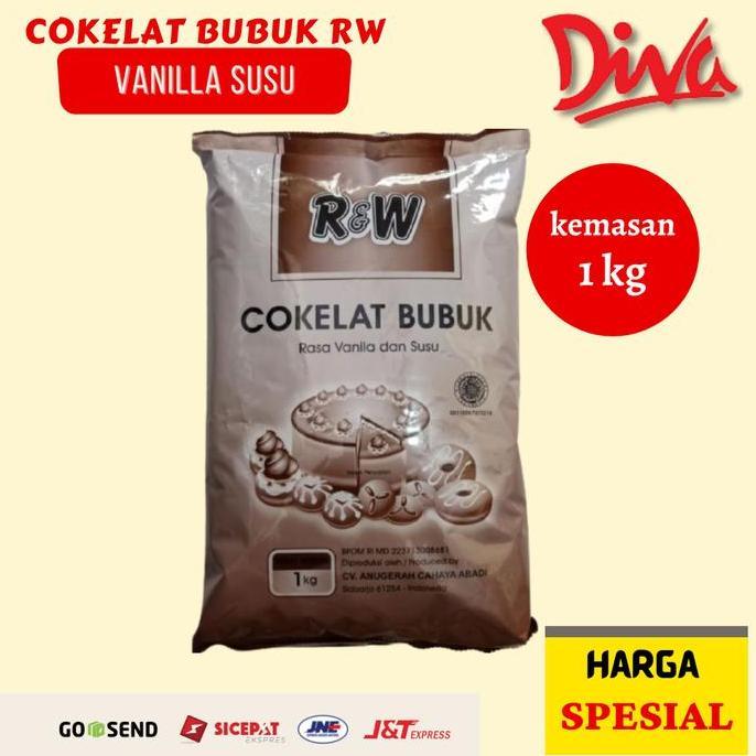 [1kg] Coklat Bubuk R&W / Cokelat Bubuk RW