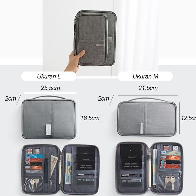 Passport Wallet Dompet Passport Passport Holder Pasport Pouch Dompet Kartu