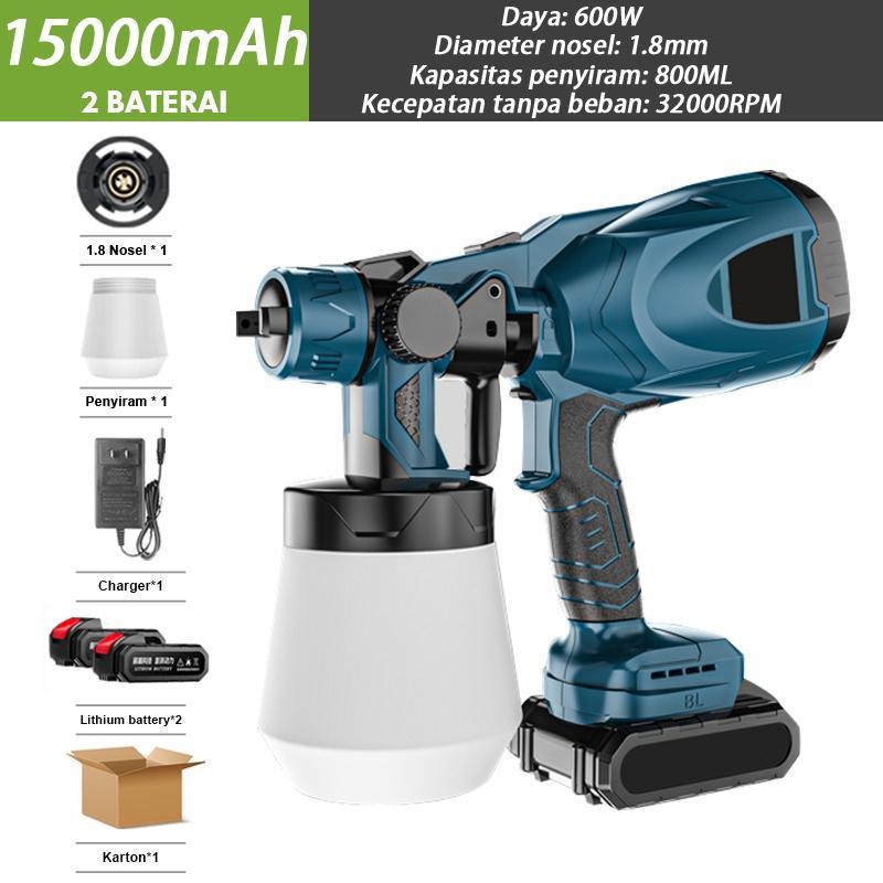 Semprot Listrikpistol /Semprot Cat Yang Dapat Diisi Ulang Pistol /Mesin Semprot Cat Elektrik Nirkabe