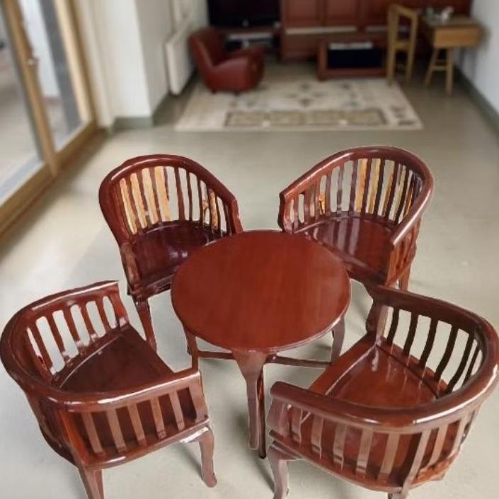 Sale Kursi Teras Betawi Kayu Jati 4 Kursi + Meja /2Kursi + Meja Lenong