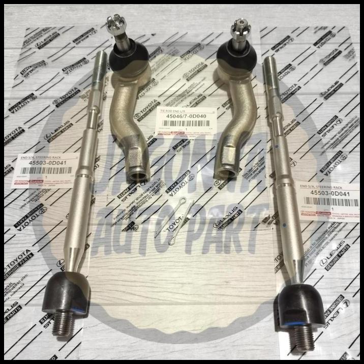 TERBARU TIE ROD + RACK END NEW YARIS VIOS GEN-3 2013 2014 2015 2016 2017 2018 