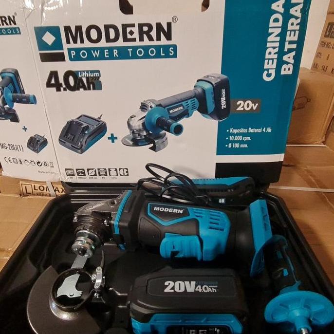 *$*$*$*$] Modern MG20Li Gerinda Cordless Grinda Baterai Modern MG 20 Li MG20