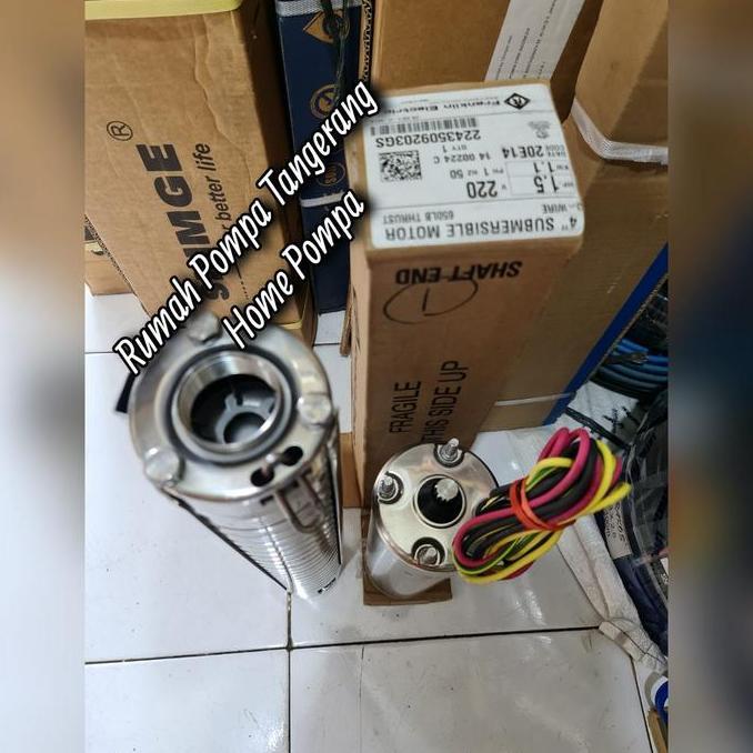 Pompa Submersible Franklin 1.5Hp 1Phase 4Inch Satelit Franklin 4Sp3/18