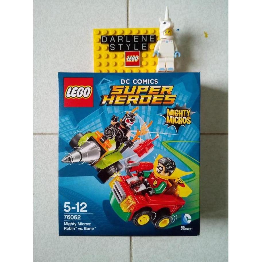 Promo LEGO 76062 Mighty Micros Robin vs Bane Super Heroes Diskon