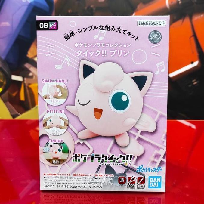 Promo POKEMON JIGGLYPUFF MODEL KIT BANDAI POKEPLA Diskon