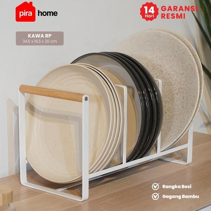PIRA HOME -  KAWA RP Rak Piring / Rak Mangkok / Rak Sekat Piring Besi