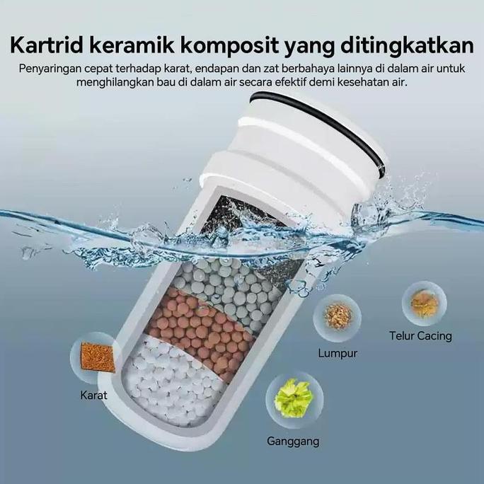 Filter Air Dapur Filter Keran Pemurnian Air Keran Rumah Tangga Pemurnian Air Keran Air Pra-filter Pe