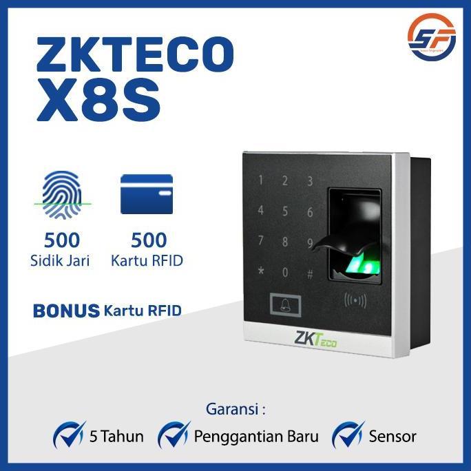 TERBARU - ZKTeco X8S Access Control Akses Kontrol Pintu Original