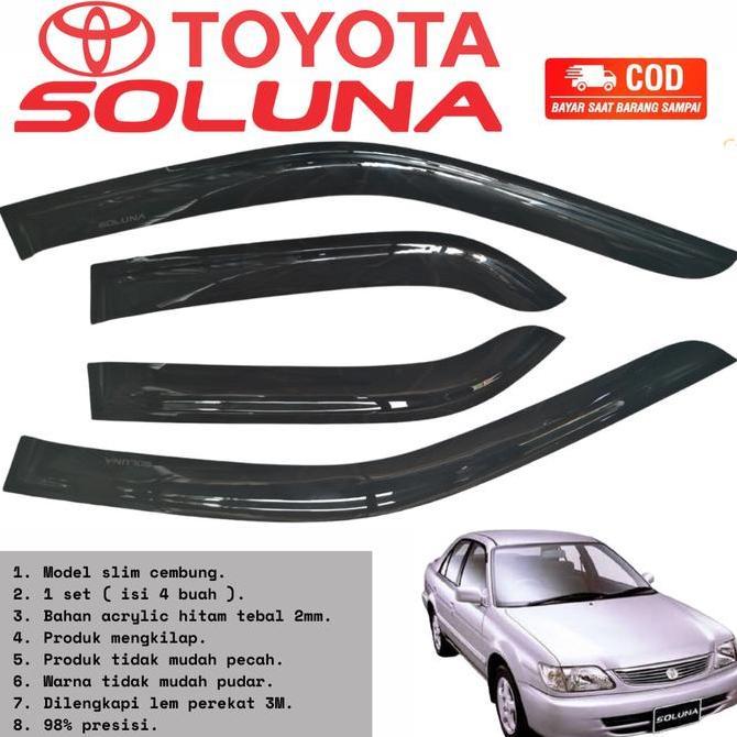 Talang Air Soluna Tahun 1997 1997-2003 Toyota Car Aksesoris