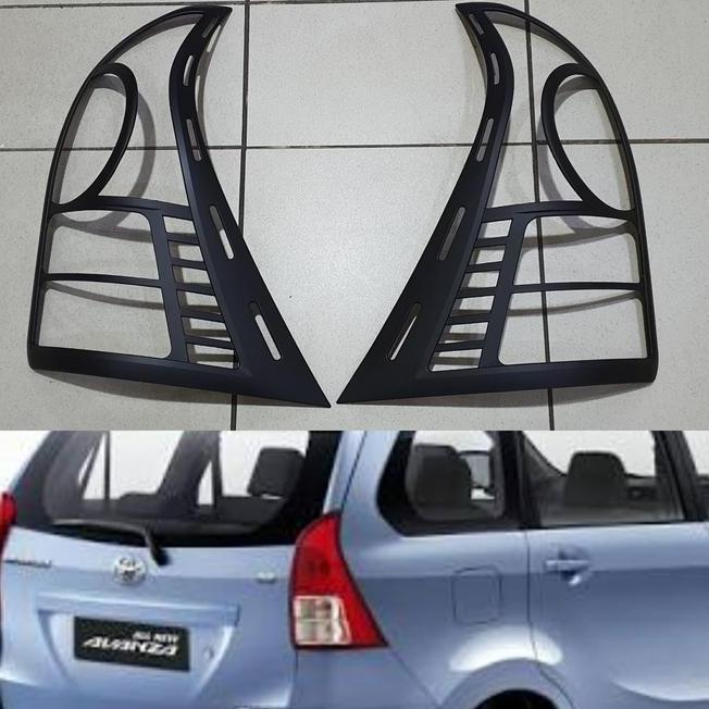 Garnish Lampu Veloz 2012 Hitam Doff Belakang All Avanza Xenia - 2014.