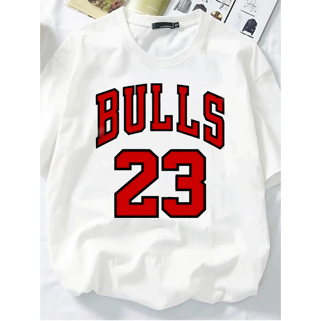 COD 2025 New Tshirt Kaos Pria Chicago Bulls 23 Tshirt Baju Kaos Basket Chicago Bulls Baju Pria Wanit