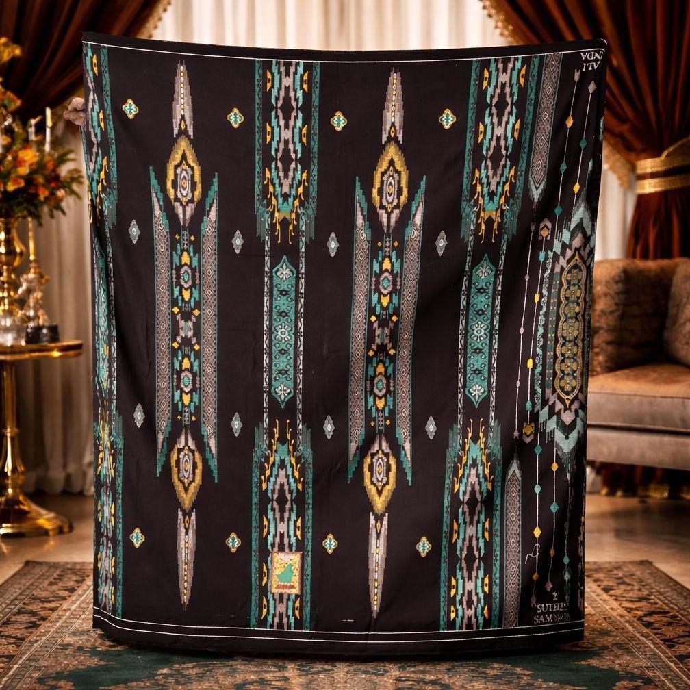 Sarung Tenun Samarinda Asli Khas Kalimantan Timur Sarung Tenun Samarinda, Sarung Samarinda, Sarung T