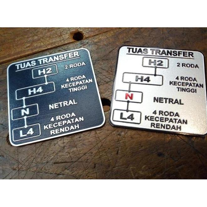 Emblem Tc Jimny Lj80 Jangkrik/ Emboss Bahan Plat