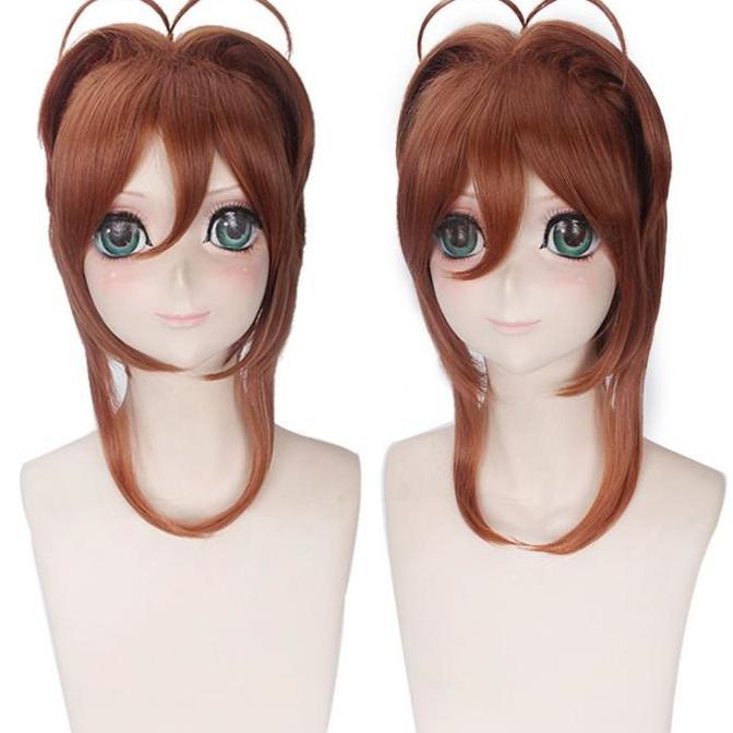 LOL-104 wig daily lolita rambut palsu cosplay cardcaptor sakura