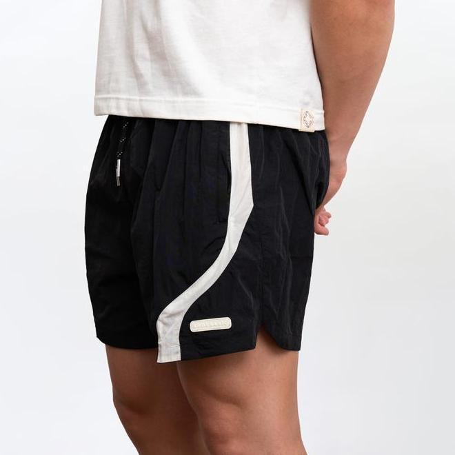 Rudebasic - Sline Rudebasic Sline Parachute Pants Nylon Crinkle Unisex Celana