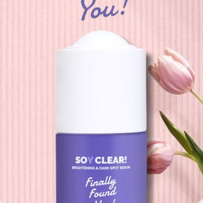 Finally Found You Soy Clear Brightening & Dark Spot Serum Wajah Muka Mencerahkan Memudarkan Noda Hip