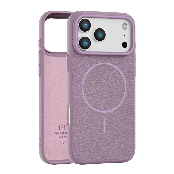 Soft Case Silikon PREMIUM Calfskin Luxury leather Magsafe Magnetic Wireless Charging Anti Tekstur Ku