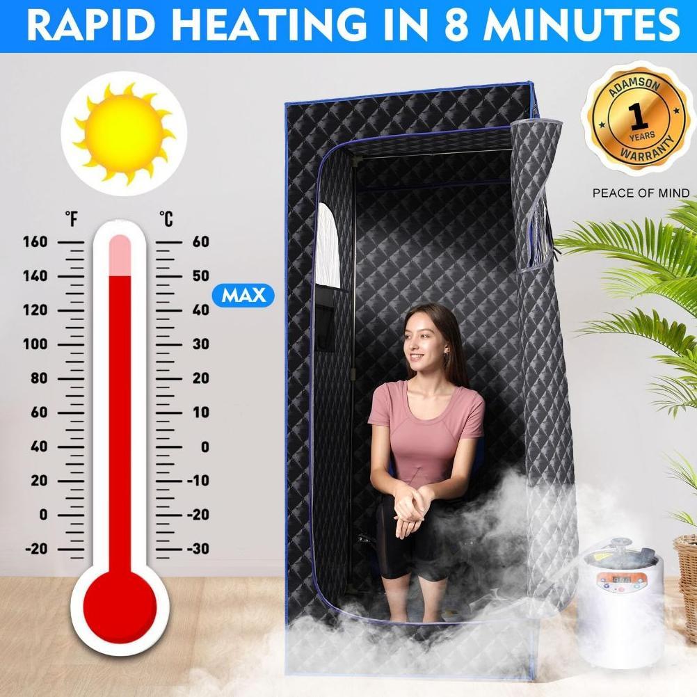 PROMO TERBARU Kotak Sauna Portable / Alat Sauna Di Rumah / Alat Sauna Pembakar Lemak