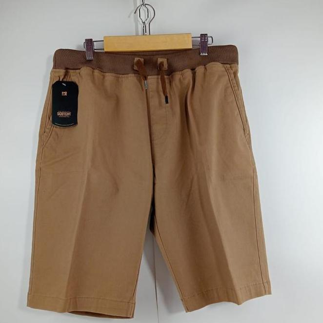 Celana Chino Pendek Celana Chino Pendek Pinggang Karet Scotch Co / Var9436