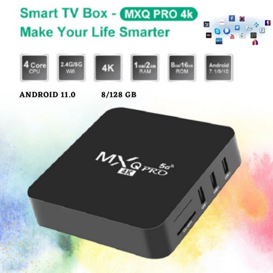HOT DEALS Android TV Box - MXQ Pro 5G 4k 8gb/128gb