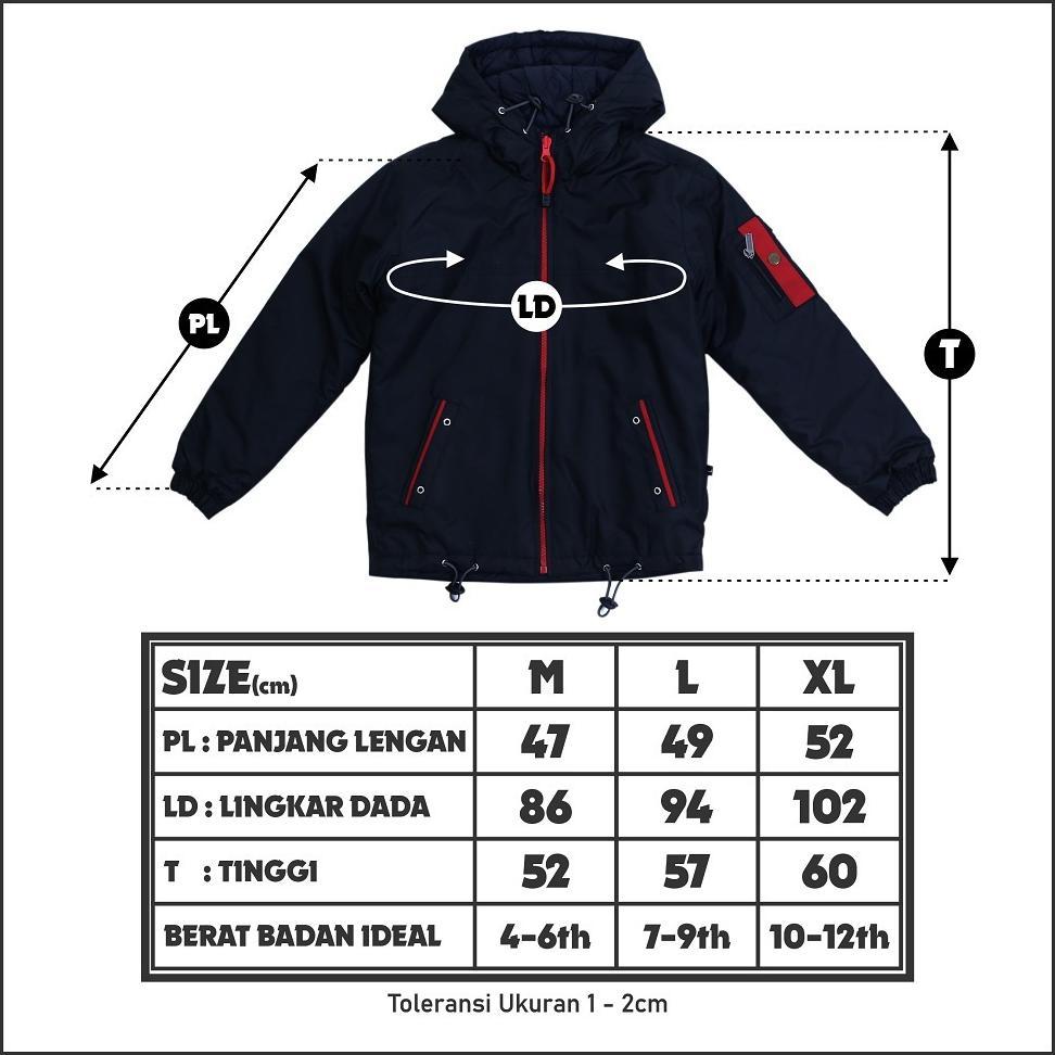 BEST SELLER JAKET ANAK TAEKWONDO INDONESIA PARASUT SEMI WF