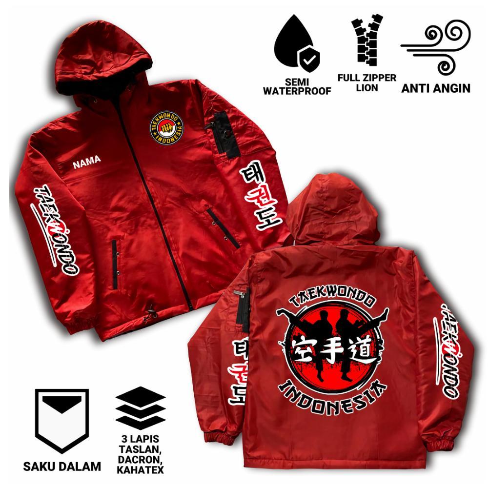BEST SELLER JAKET ANAK TAEKWONDO INDONESIA PARASUT SEMI WF