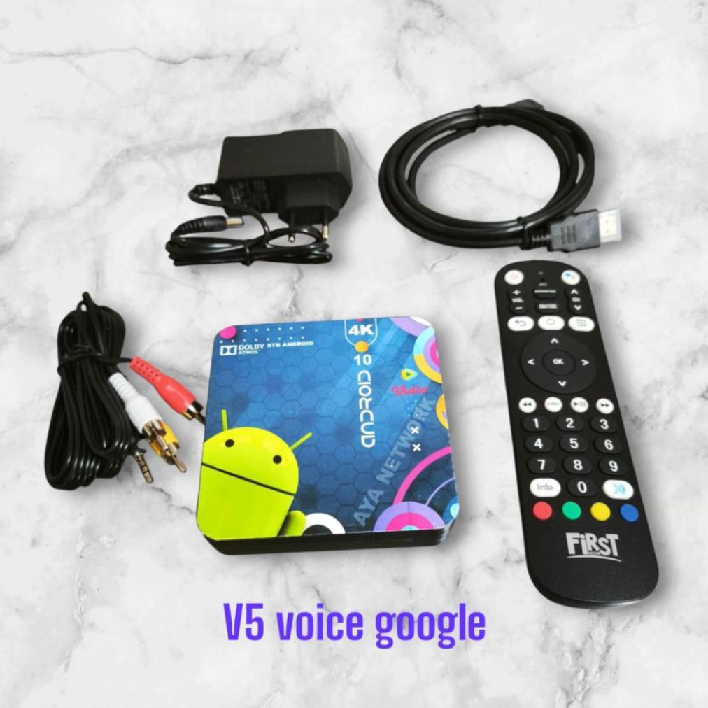 HOT DEALS Android TV Box Perintah Suara OS 12 (ZTE 4K)