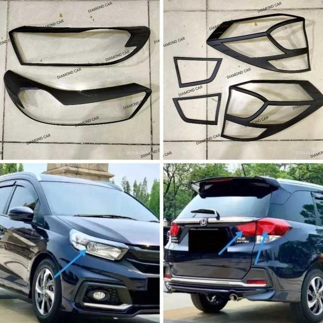 Mobilio Mobilio 2018 Hitam 2018-2020 Garnish Lampu Depan Belakang Doff Rs