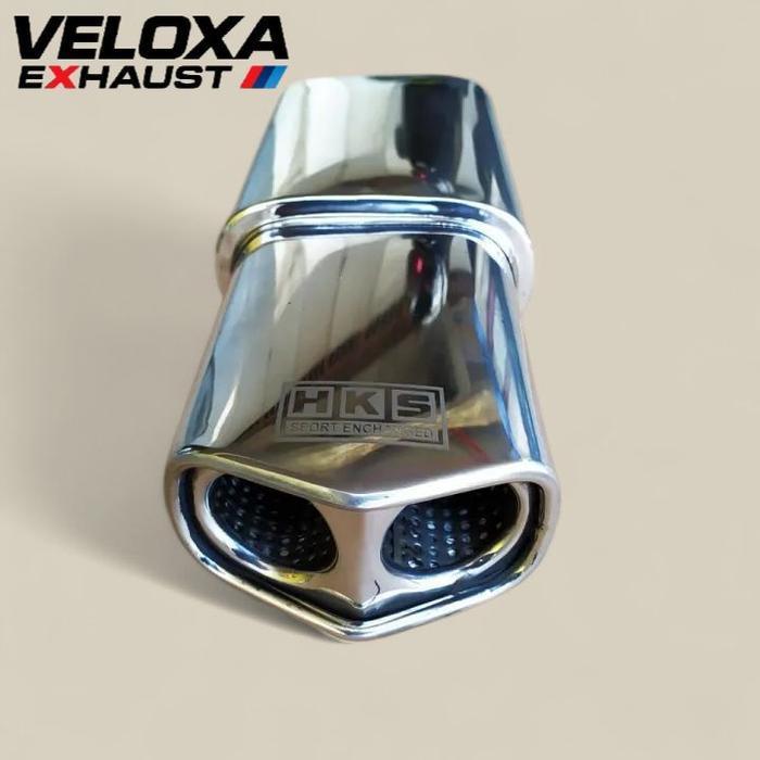 Knalpot Racing Mobil Hks Kacamata (Pendek/Baby) Original Dan Terpercaya